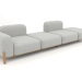 3d model Modular sofa (composition 17) - preview