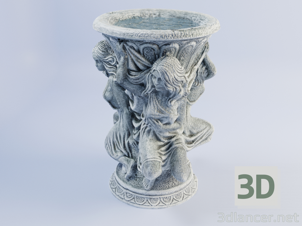 modello 3D di Ciotola di 3 eterosessuali comprare - rendering