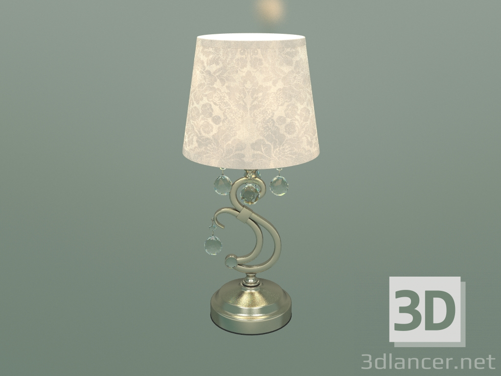 modèle 3D Lampe de table 1448-1T (bronze antique-Strotskis) - preview