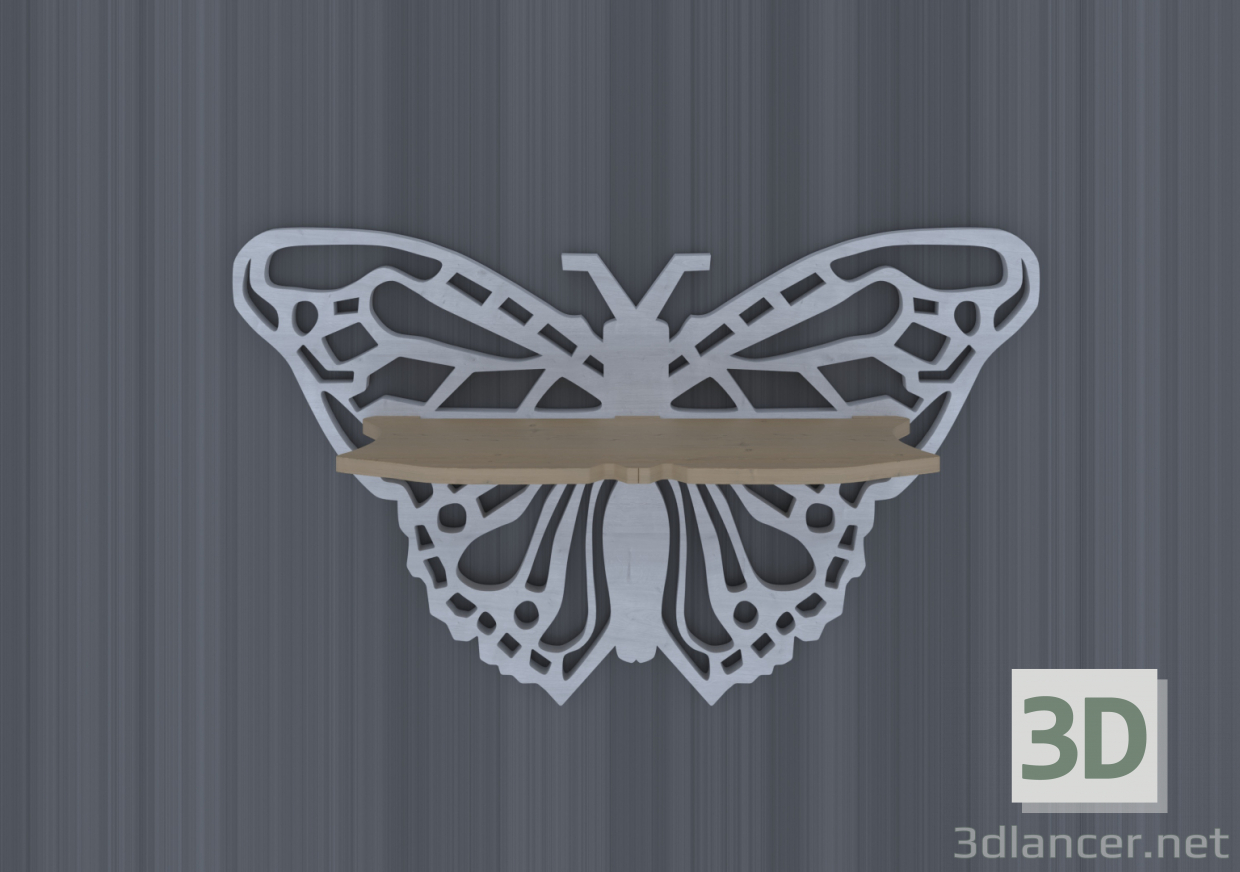 3D Raf - "Kelebek" modeli satın - render