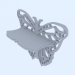 3d Shelf - "Butterfly" model buy - render