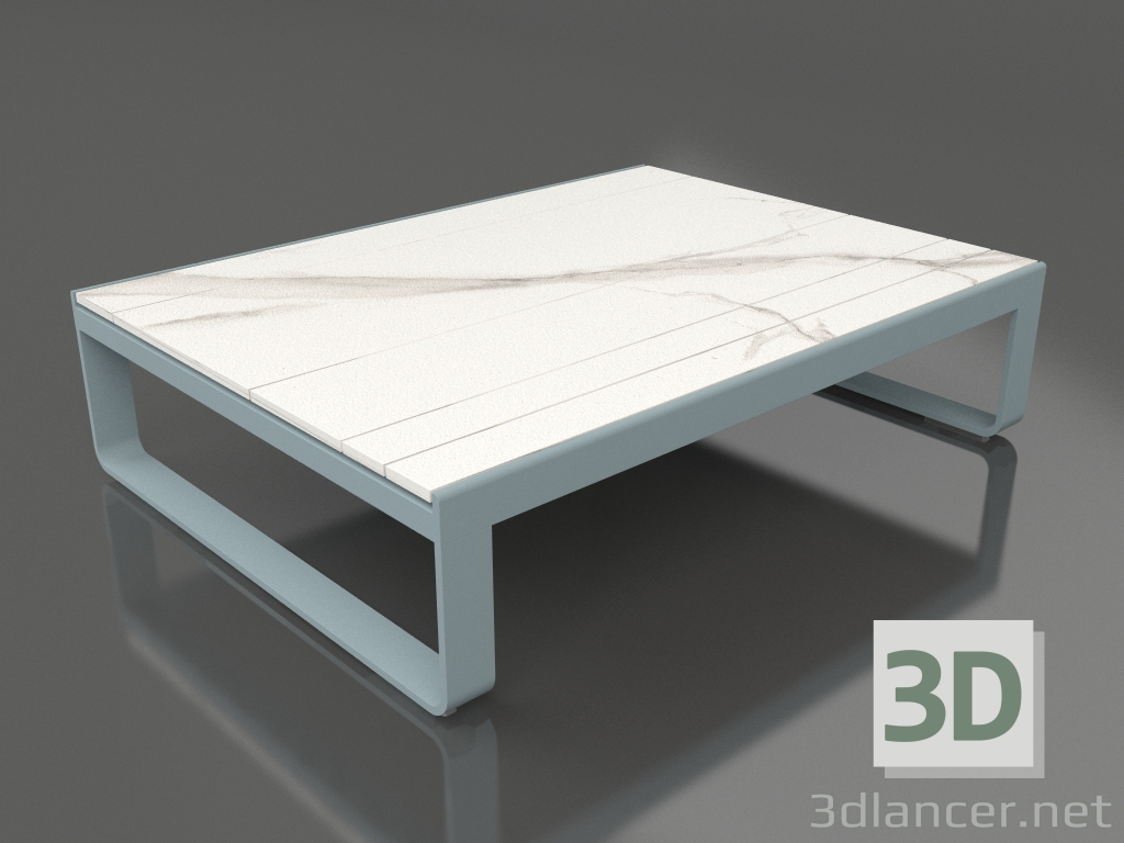 3d model Coffee table 120 (DEKTON Aura, Blue gray) - preview