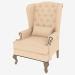 3d model Armchair 28 Fireplace - preview