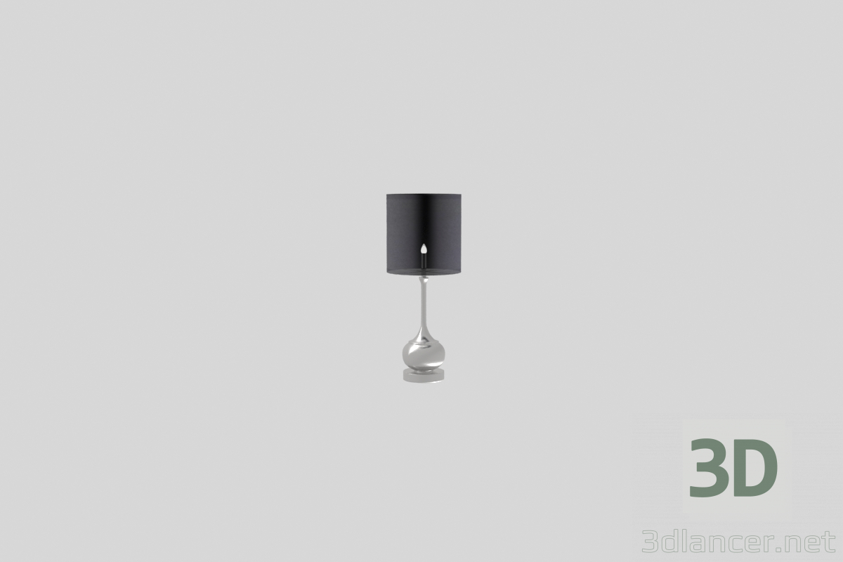 modello 3D di Cal Lighting Tapron Metal Accent Lamp comprare - rendering
