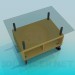 3D Modell Tisch-trolley - Vorschau