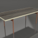 Modelo 3d Mesa de jantar (Ouro, DEKTON Radium) - preview