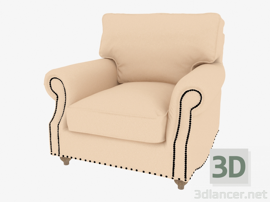 3D Modell Sessel 38 Cambridge - Vorschau