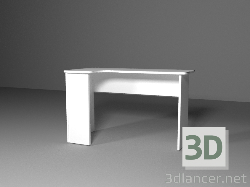 3d model Table for PC - preview