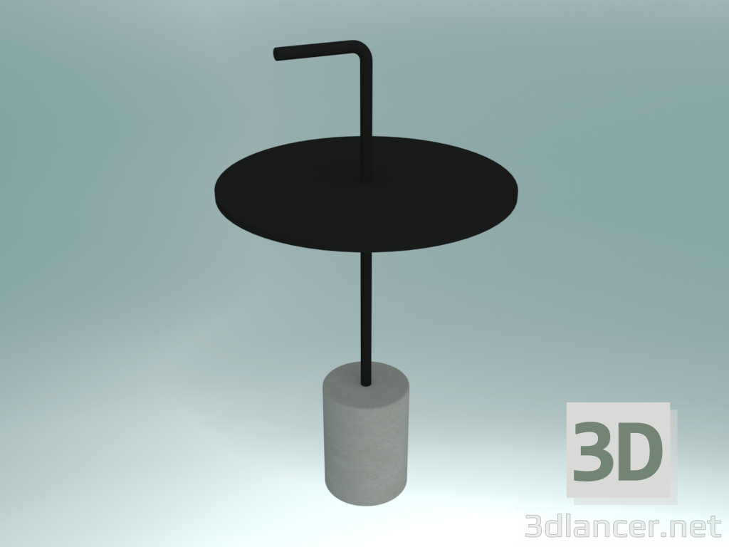 modello 3D Tavolino con maniglia JEY T41 (tondo) - anteprima