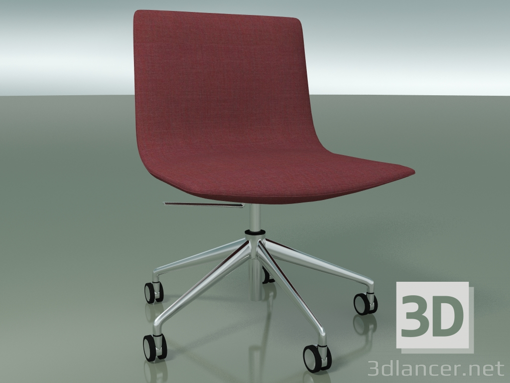 modèle 3D Chaise de conférence 4900 (5 roulettes, sans accoudoirs) - preview