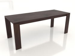Mesa de comedor BLANK 2000x800x750 mm (roble wengué)
