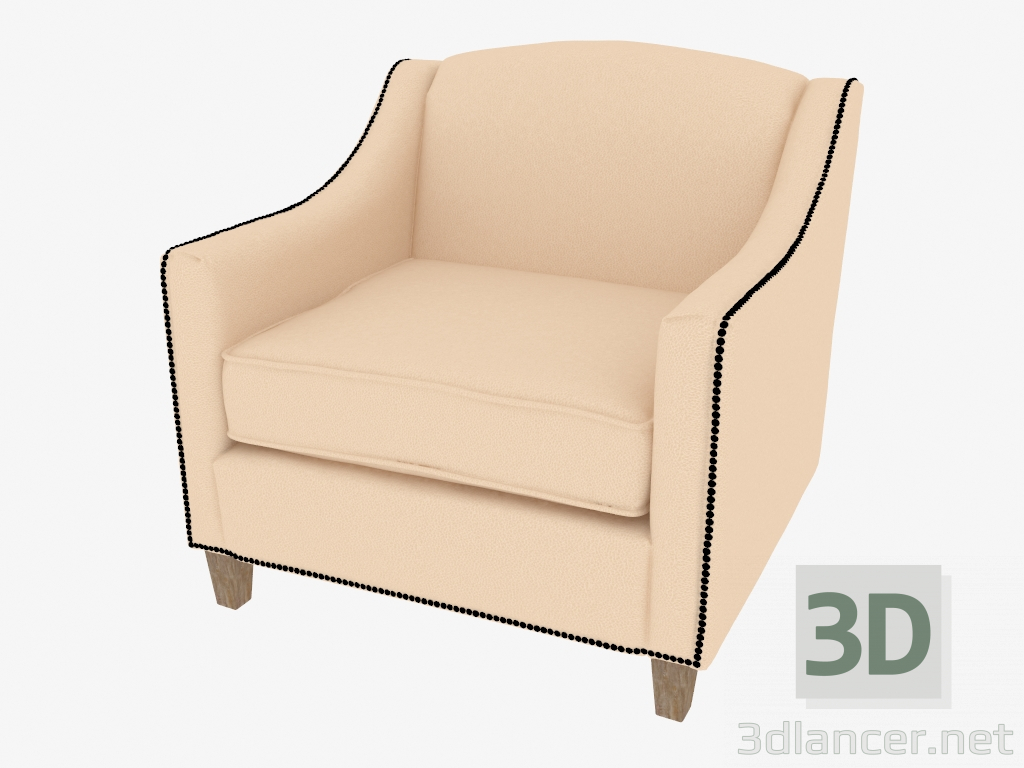 3D Modell Sessel 52 Rockford - Vorschau