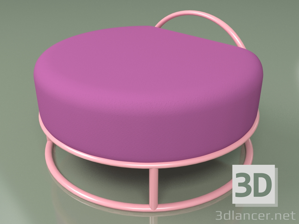 modèle 3D Pouf par Varya Schuka (rose) - preview