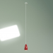 modello 3D Lampada a sospensione Miranda diametro 13 (rosso) - anteprima