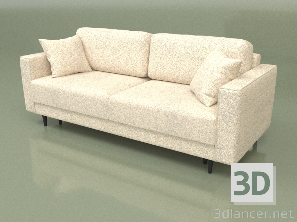 modèle 3D Canapé pliant Dunas (beige) - preview