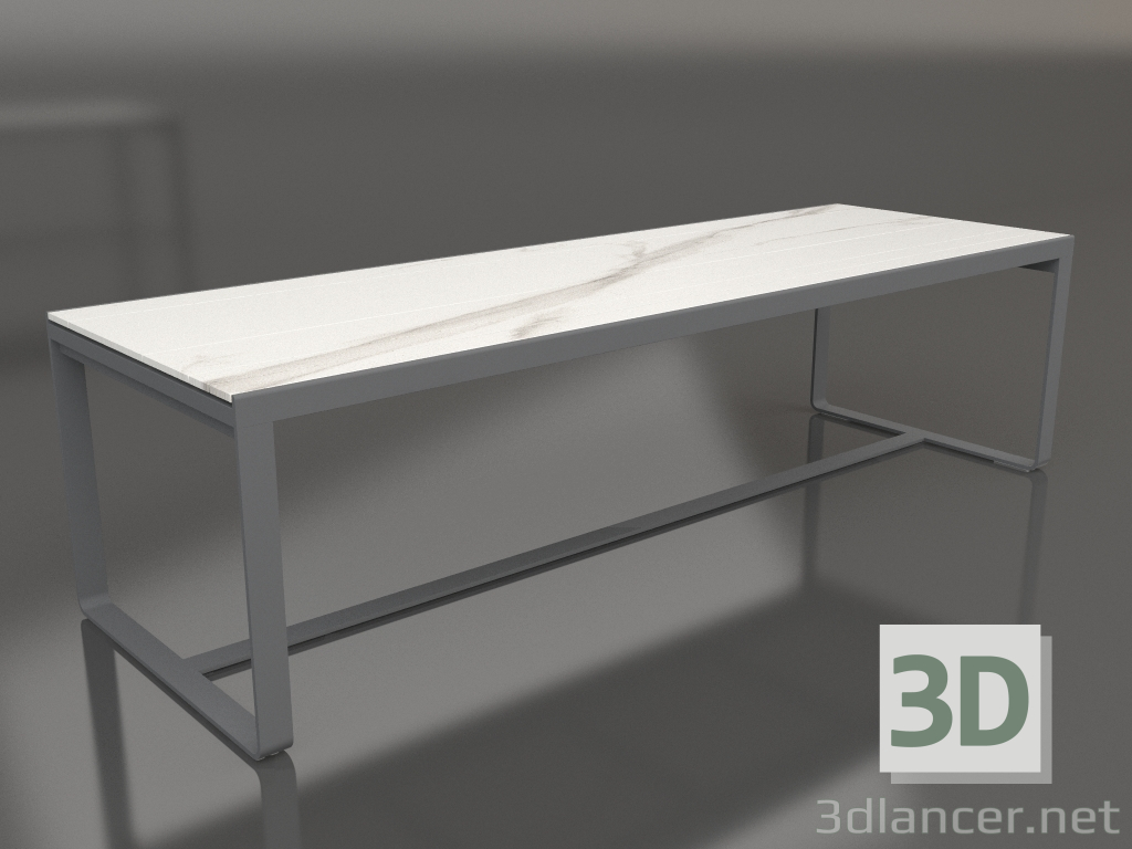 Modelo 3d Mesa de jantar 270 (DEKTON Aura, Antracite) - preview