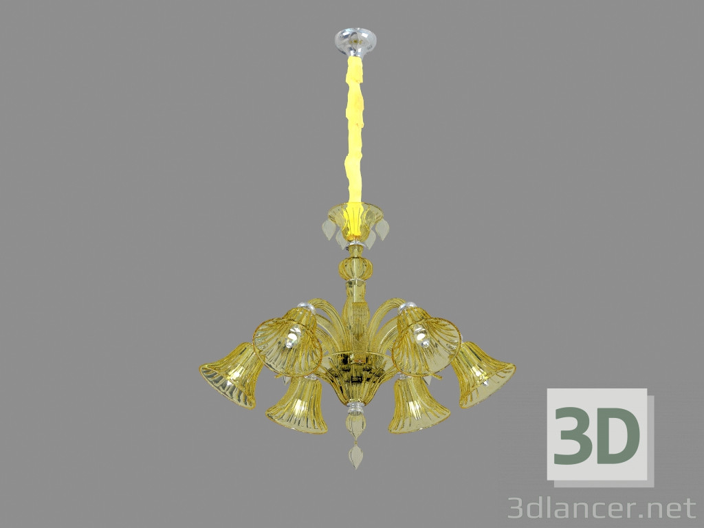 modèle 3D Lustre A8026LM-6CC - preview