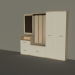 3d Cupboard model buy - render