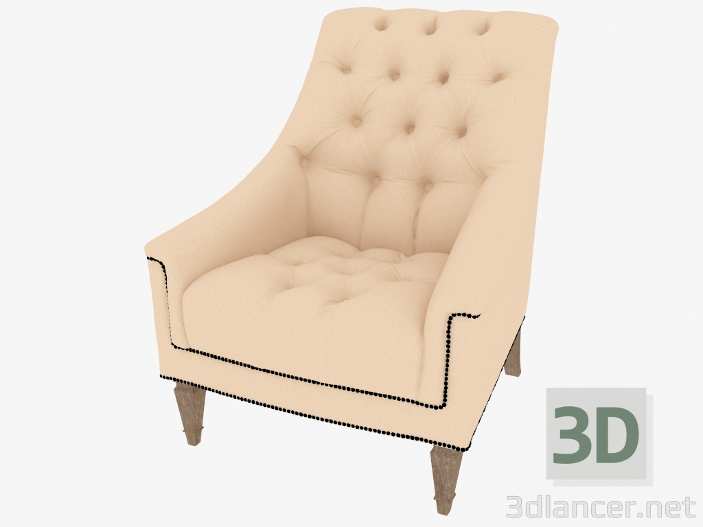 modèle 3D Fauteuil 53 Elegance - preview