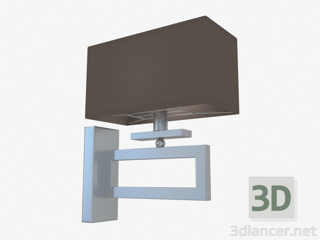 3D Modell Wandlampe MEGAPOLIS (MOD906-01-N) - Vorschau