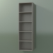 3d model Wall tall cabinet (8DUBDC01, Clay C37, L 36, P 24, H 120 cm) - preview