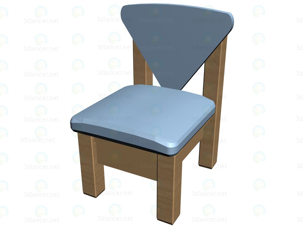 3D Modell Stuhl 63SK01 - Vorschau