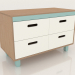 3d model Chest of drawers TUNE E (DTTEAA) - preview