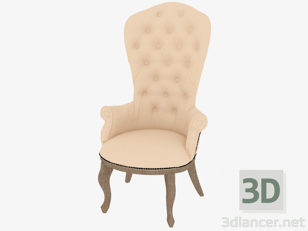 3d модель Кресло 55 Классик – превью