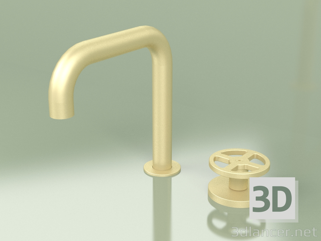 modèle 3D Mitigeur hydro-progressif, bec orientable (20 31, OC) - preview
