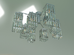 Ceiling chandelier Barra 10100-8 (chrome-clear crystal)