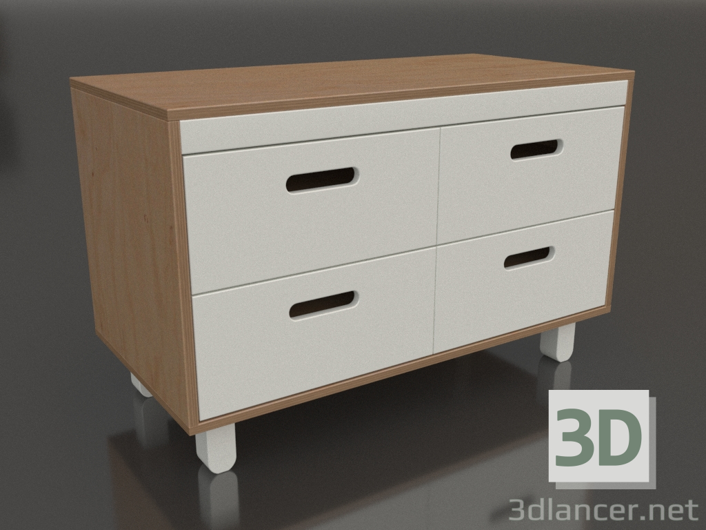 3d model Chest of drawers TUNE E (DWTEAA) - preview