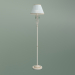 3d model Floor lamp 10073-1 (white with gold-clear crystal Strotskis) - preview