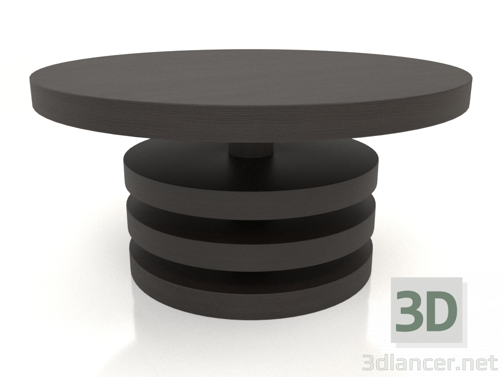 3d model Coffee table JT 04 (D=800x400, wood brown dark) - preview