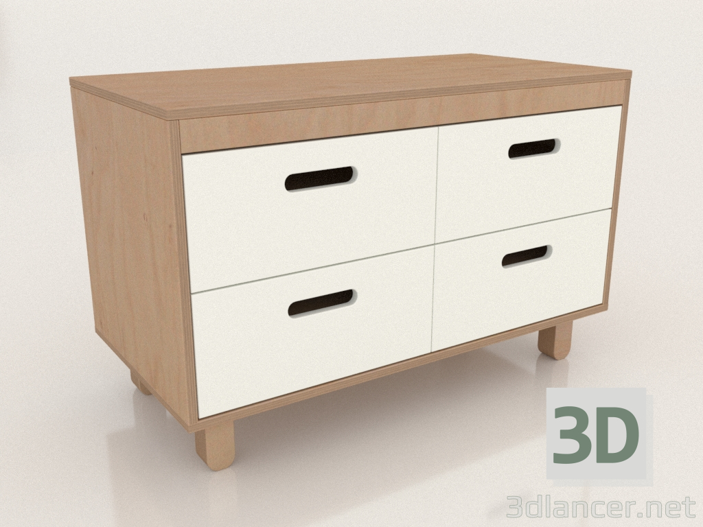 modèle 3D Commode TUNE E (DHTEAA) - preview