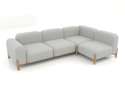 Modular sofa (composition 25)