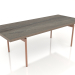 3d model Dining table (Bronze, DEKTON Radium) - preview