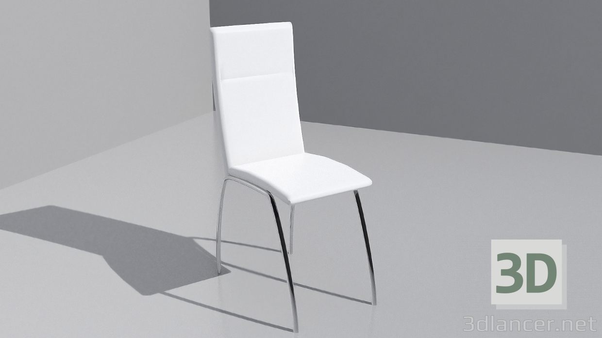 3D modeli sandalye - önizleme