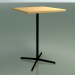 modèle 3D Table carrée 5569 (H 105,5 - 70x70 cm, Chêne naturel, V39) - preview