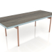 modèle 3D Table à manger (Bleu gris, DEKTON Radium) - preview