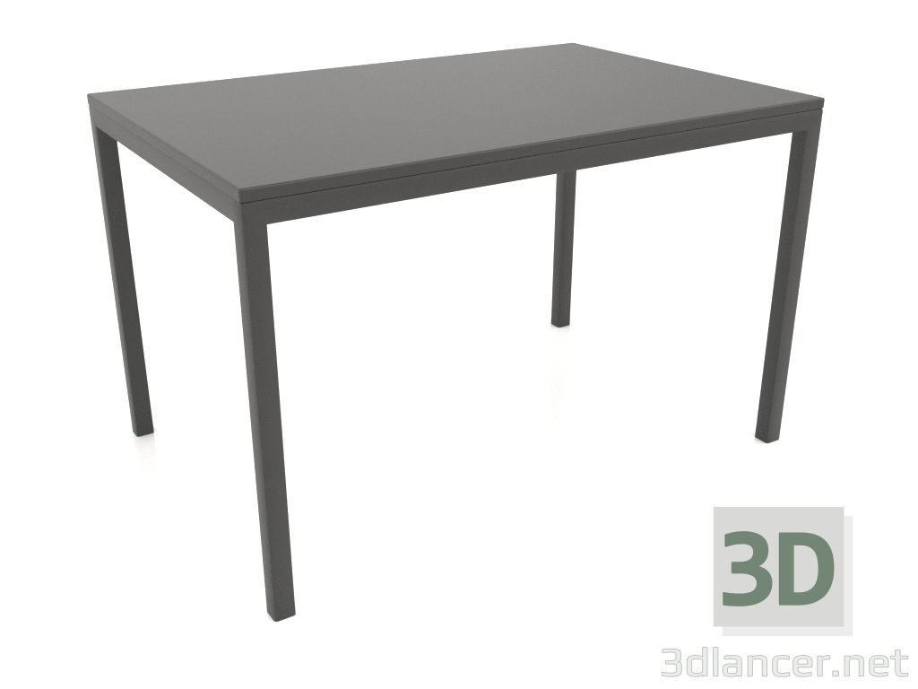 3D modeli Dikdörtgen yemek masası (120x80x75) - önizleme