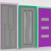 modèle 3D Portes intérieures - preview