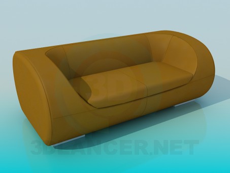 modèle 3D Canapé - preview