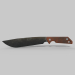 3d kitchen knife model buy - render