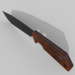 cuchillo de cocina 3D modelo Compro - render