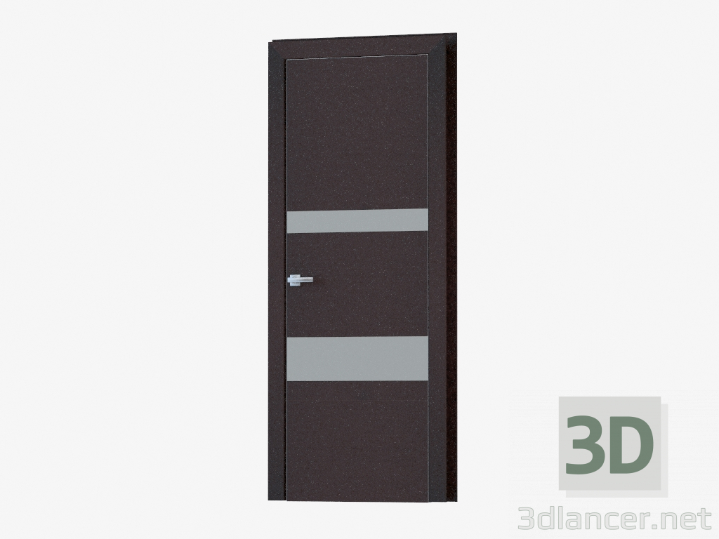 3d модель Двері міжкімнатні (06.31 silver mat) – превью