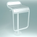 3d model Self-adjusting stool LEM (S83 H66-79 steel, floor fixing base Ø 20 cm) - preview