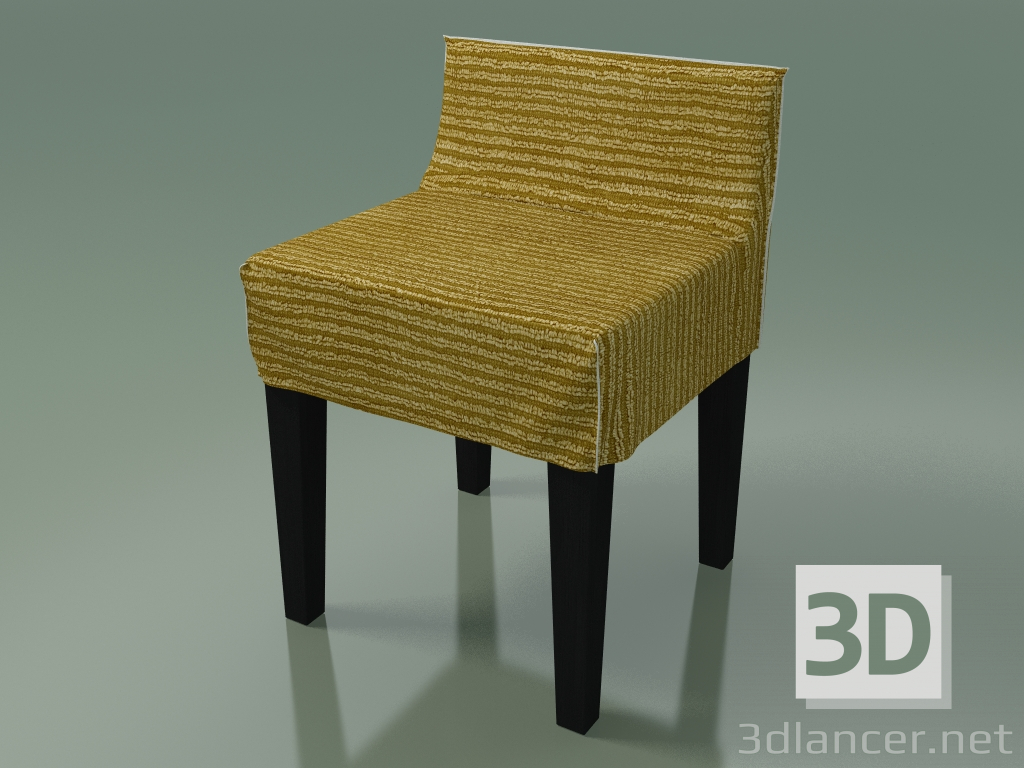 3D Modell Stuhl (23, schwarz lackiert) - Vorschau