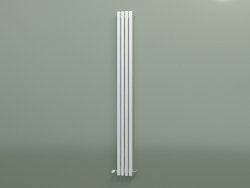 ऊर्ध्वाधर रेडिएटर RETTA (4 खंड 2000 मिमी 60x30, सफेद चमकदार)