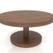 3 डी मॉडल कॉफी टेबल जेटी 022 (डी = 800x400, लकड़ी की भूरी रोशनी) - पूर्वावलोकन