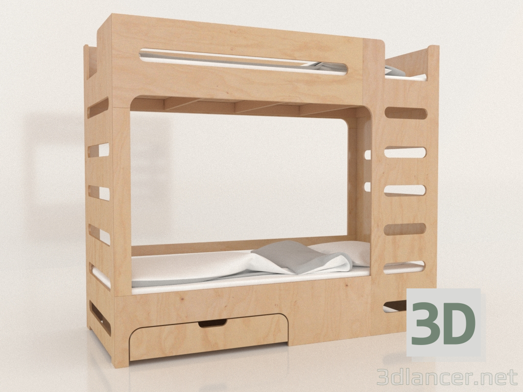 3D Modell Etagenbett MOVE ER (UVMER2) - Vorschau